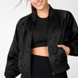 Tori Woven Bomber Jacket